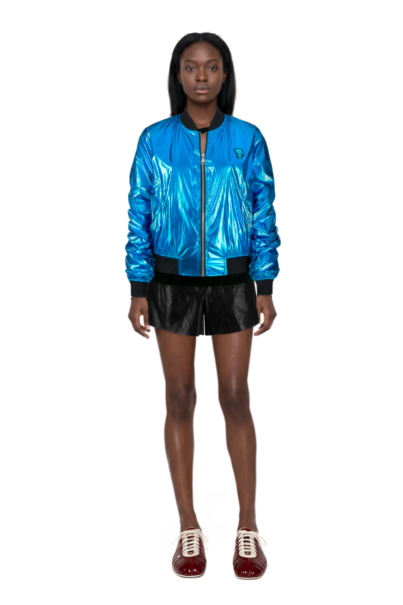 Outfit leren leather ballerina sneakers and pinko shorts