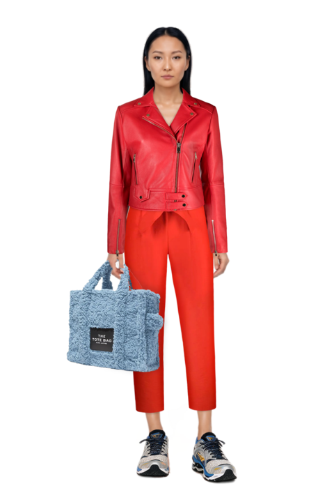 Outfit pinko jacket and wave prophecy 1 sneakers