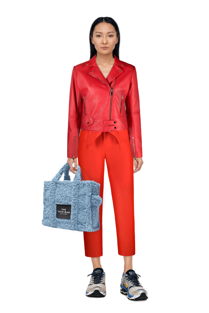 Outfit pinko jacket and wave prophecy 1 sneakers