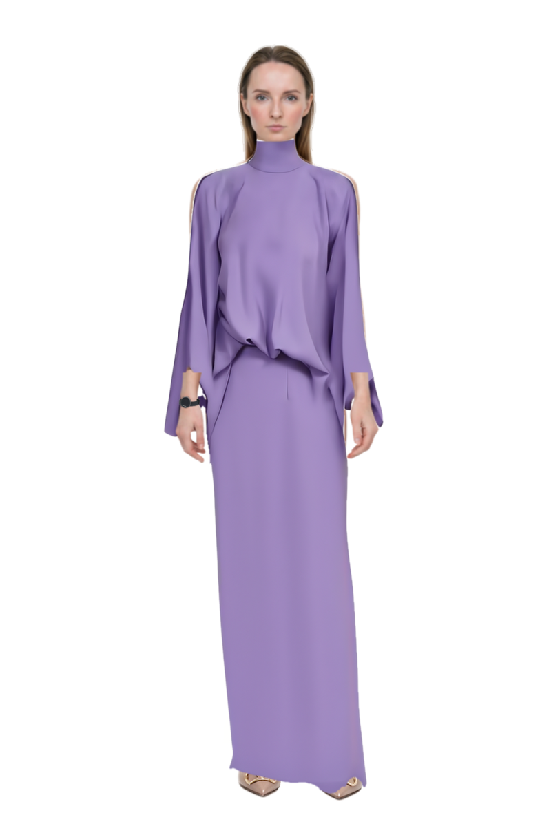 Outfit bacall  high neck dress and vlogo signature slingback pumps