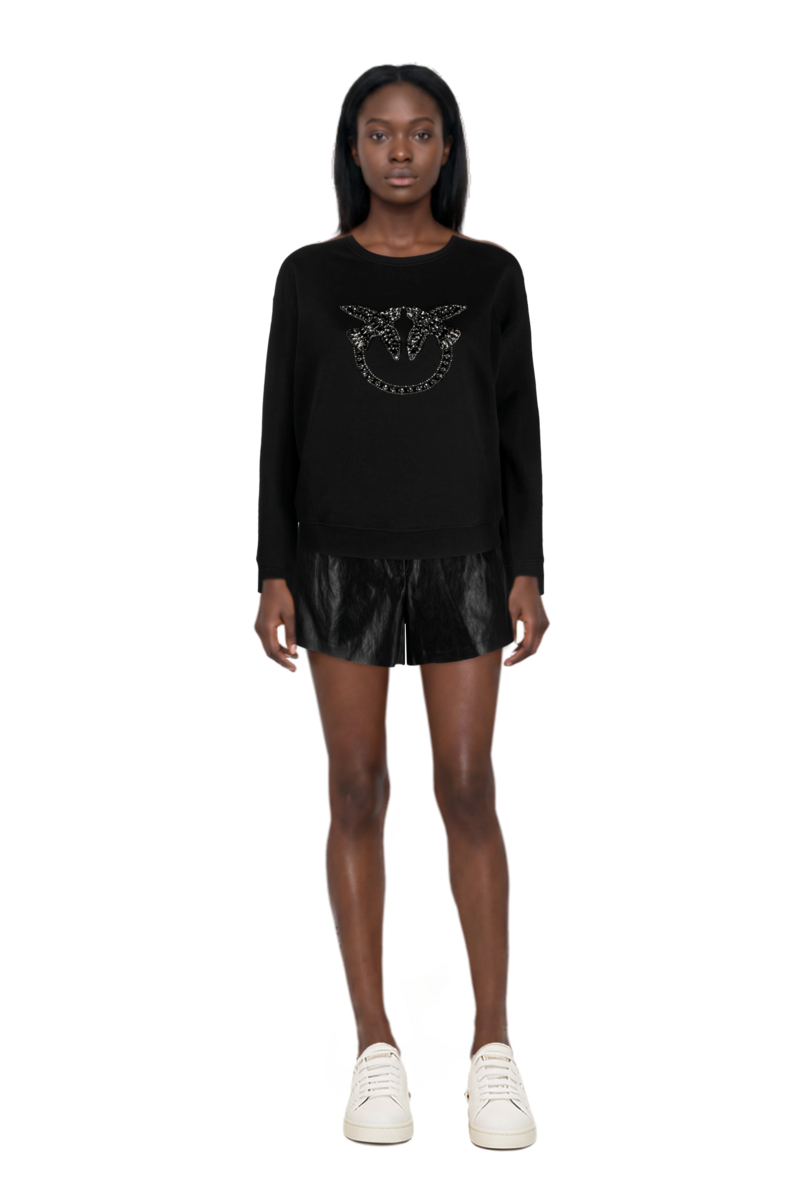 Outfit pinko shorts and pinko sweatshirt