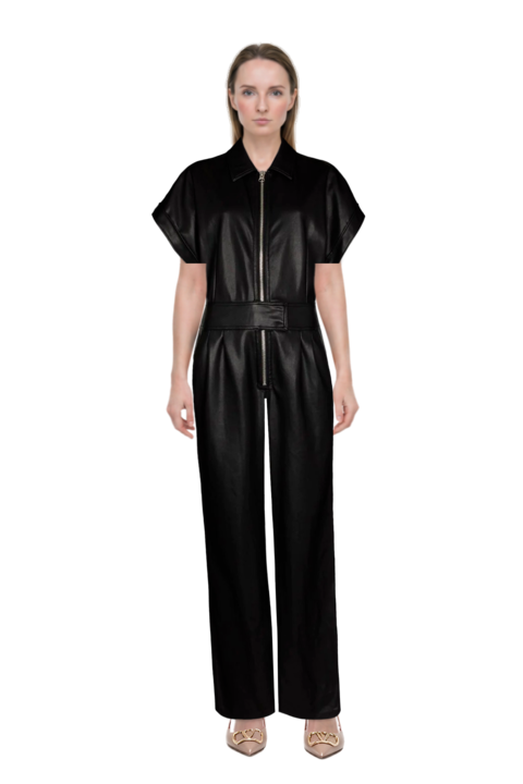 Outfit vlogo signature slingback pumps and 23 jumpsuit