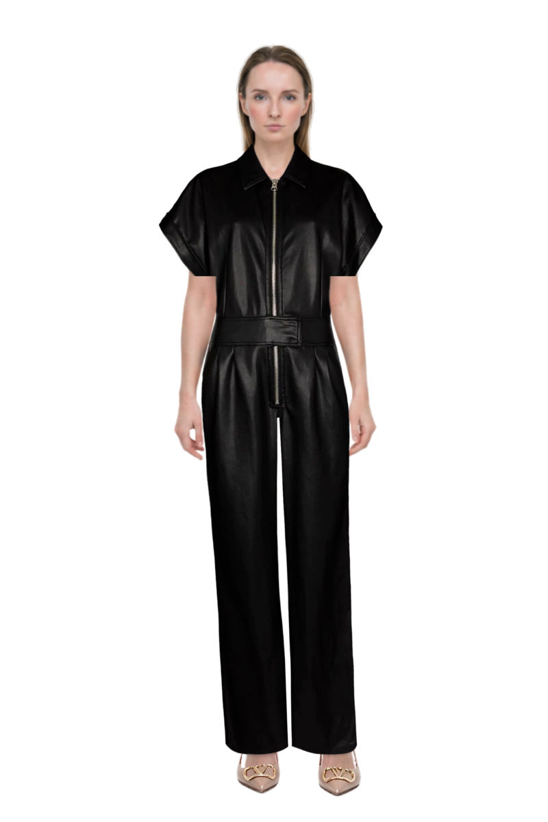 Outfit vlogo signature slingback pumps and 23 jumpsuit