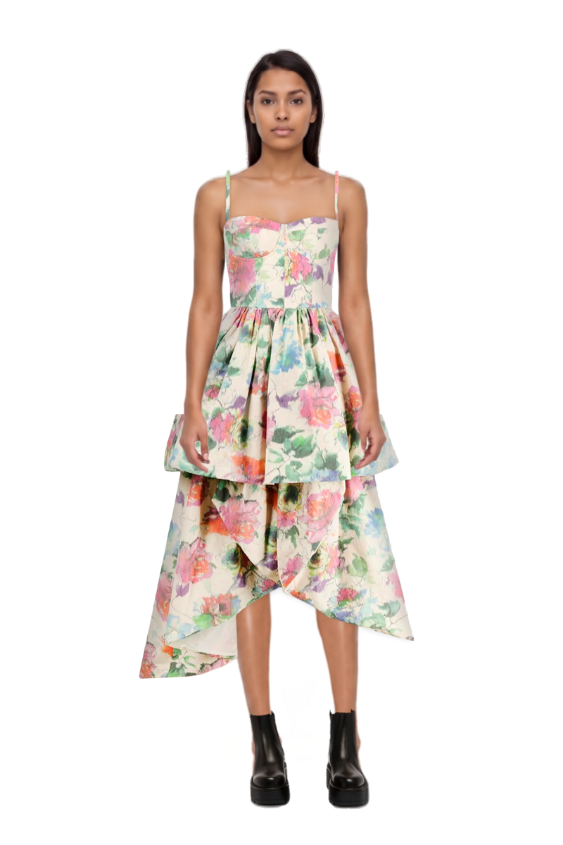 Outfit pinko sundress and 23 ankle boots