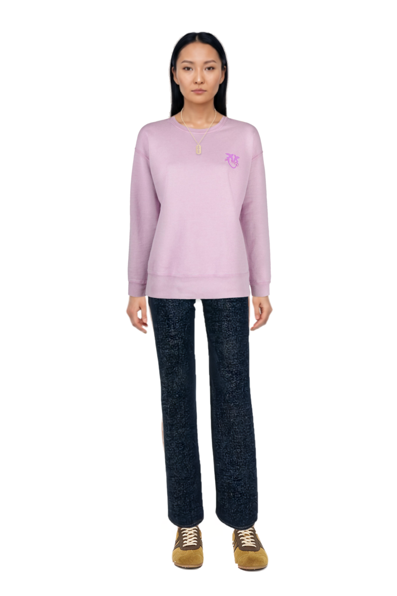 Outfit suede sneakers and dane wide-leg jeans