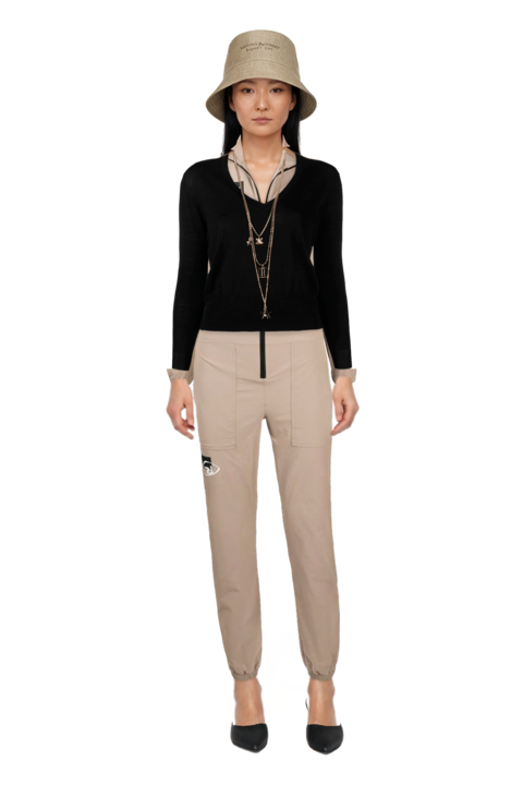 Outfit le cœur pointed-toe mules and pinko sweater