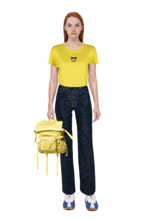 Outfit dane wide-leg jeans and the 400 bleecker runner sneakers