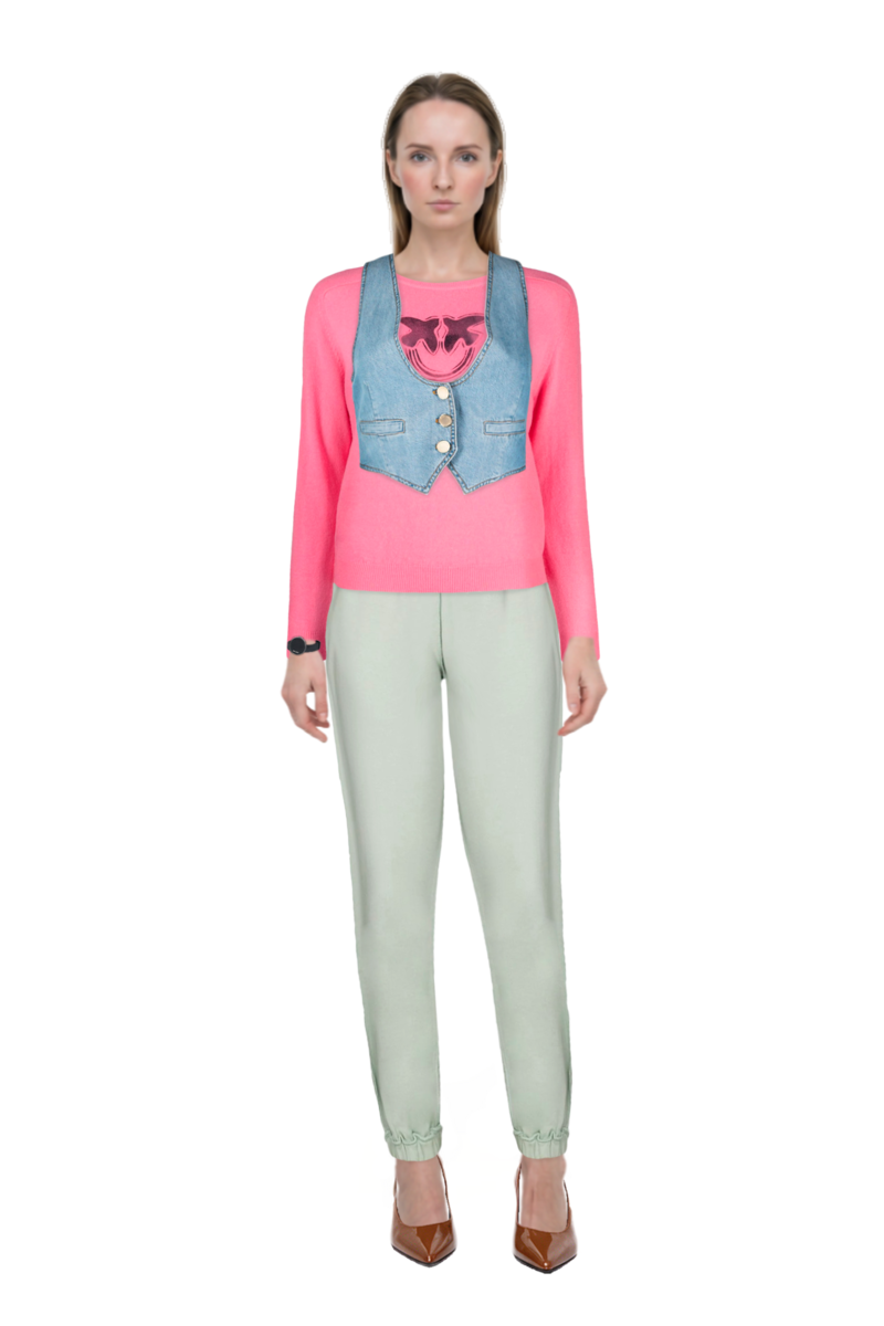 Outfit pinko sweater and 80mm vrushali pumps