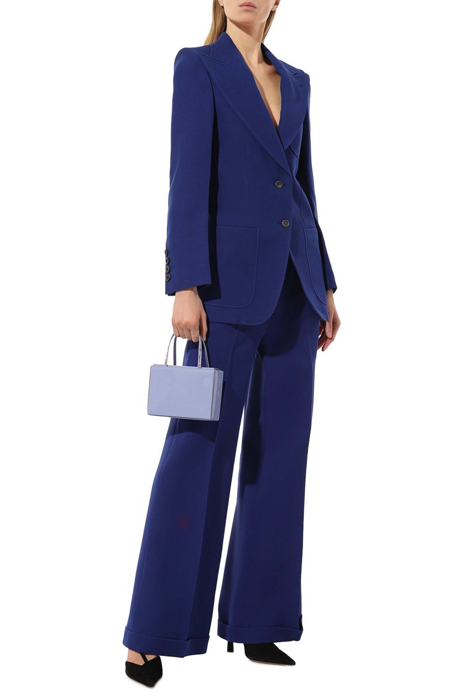 GUCCI Wool and silk pants