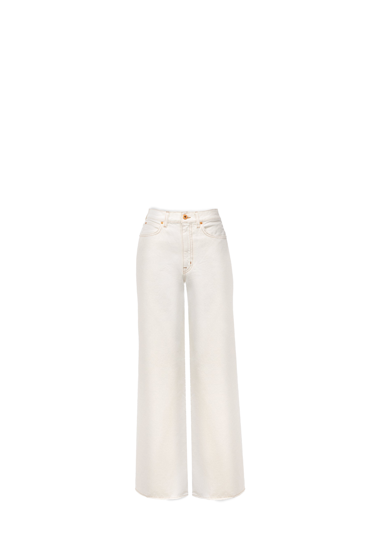 SLVRLAKE Milk jeans with contrast stitching