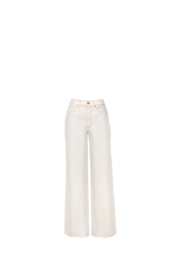 SLVRLAKE Milk jeans with contrast stitching