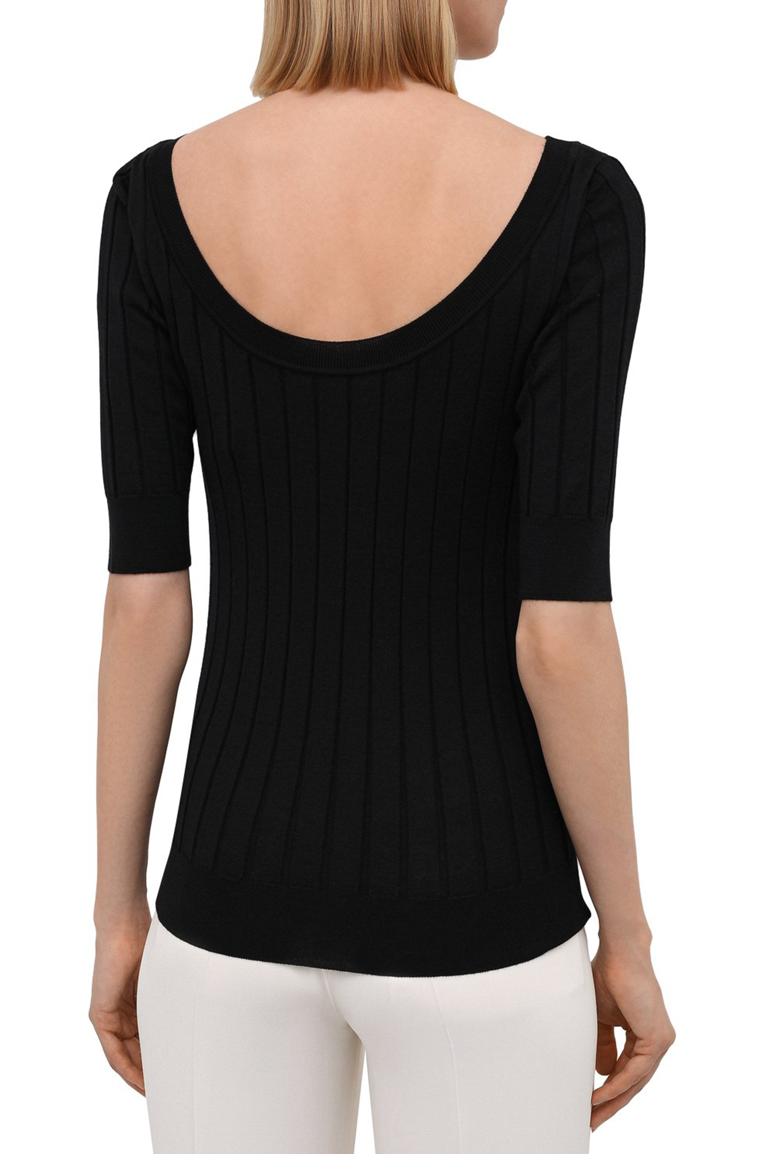 THE ROW Wool and silk pullover